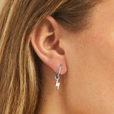 Flash Earrings in Silver