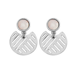 Mabel Earrings in Silver