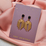 Ginger Earrings in Gold