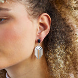 Ginger Earrings in Silver