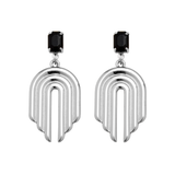Ginger Earrings in Silver