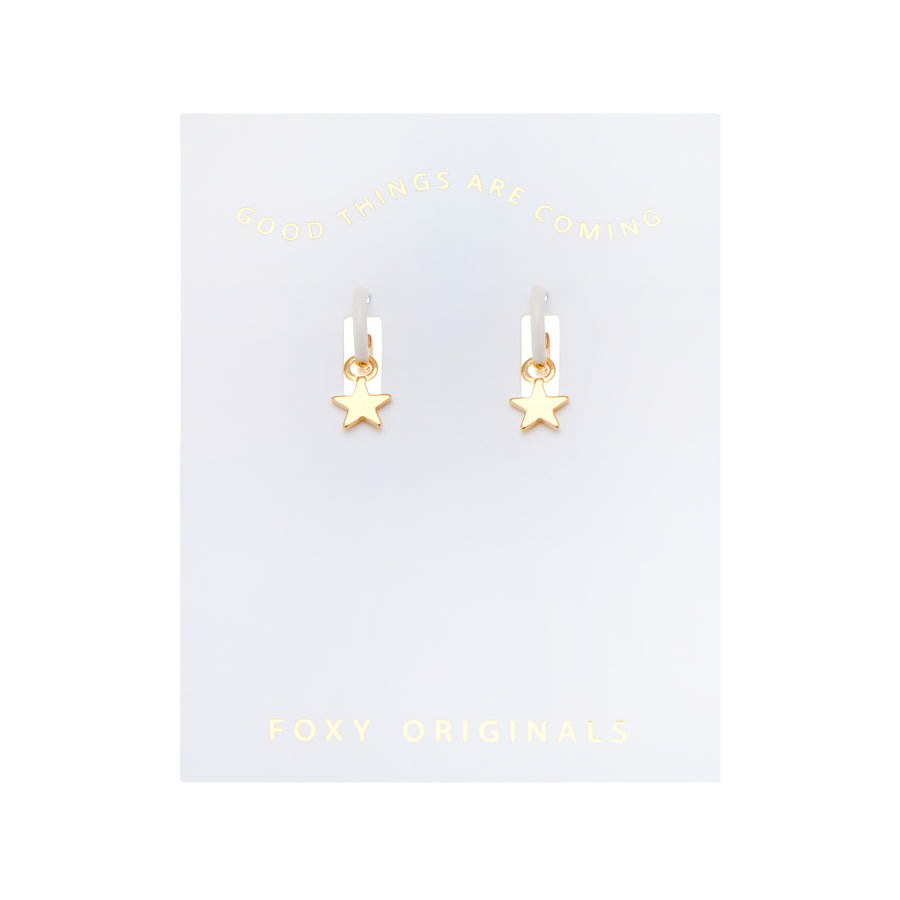 All-Star Earrings in Gold