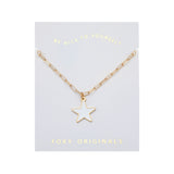 All-Star Charm Necklace in Gold