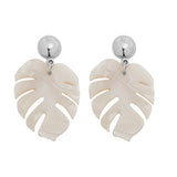 Aloha Earrings in Silver