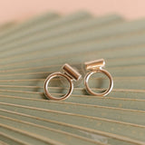 Jaden Earrings in Rose Gold