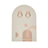 Jaden Earrings in Rose Gold