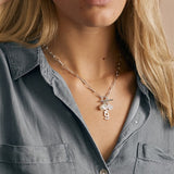 PSILY Love Necklace in Rose Gold