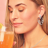 Lush Earrings in Silver