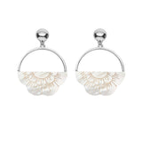 Malibu Earrings in Silver