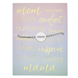 Mama Adjustable Bracelet in Silver