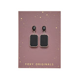 Martini Earrings in Silver