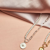 Soleil Necklace in Silver