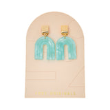 Arc Earrings in Gold