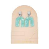 Arc Earrings in Silver