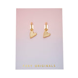Rosie Hoop Earrings in Gold