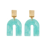 Arc Earrings in Gold