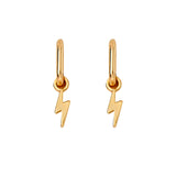 Flash Earrings in Gold