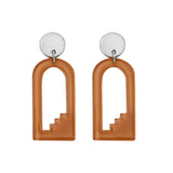 Zelda Earrings in Silver