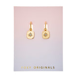 Nova Earrings in Gold