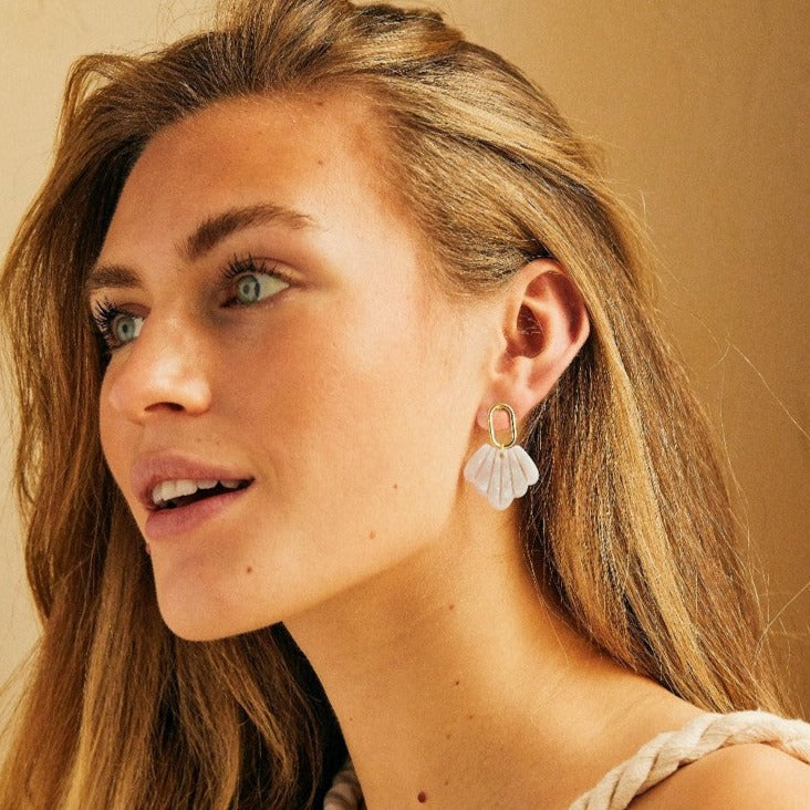 Ophelia Earrings in Gold
