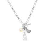 PSILY Love Necklace in Silver
