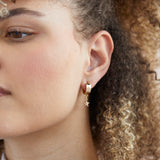 Puffy Star Earrings in Gold