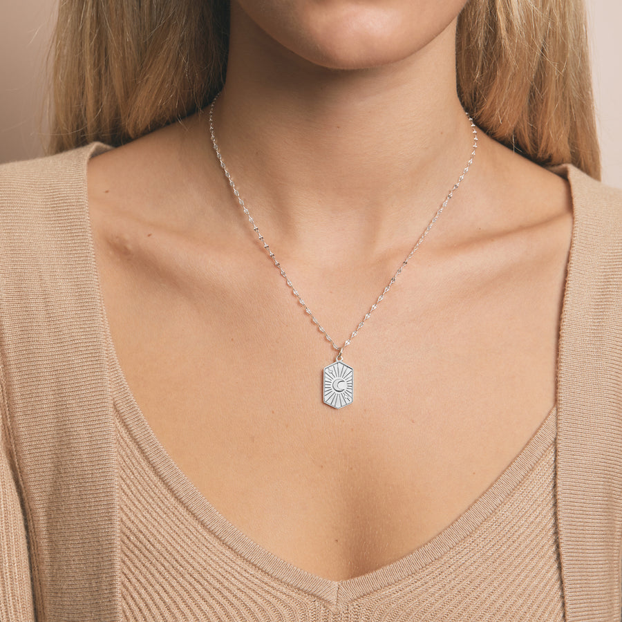 Sky Necklace in Silver