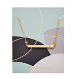 Skyler Necklace in Gold