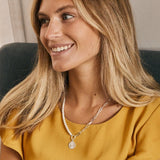 Soleil Necklace in Silver