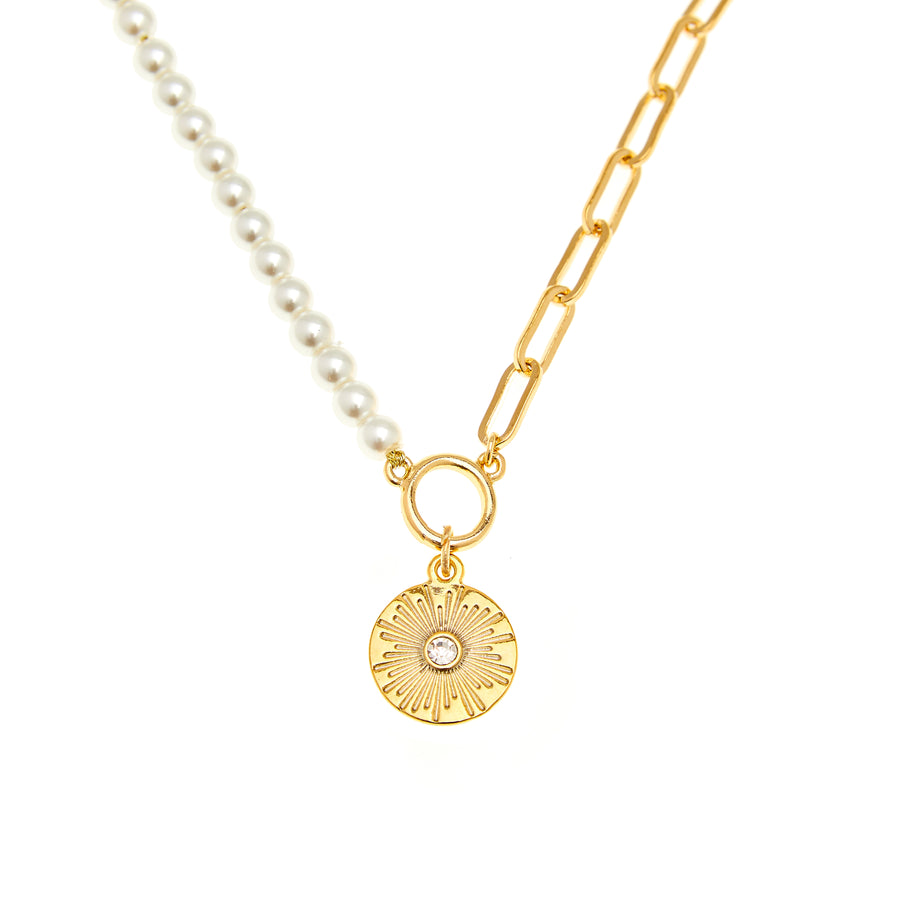 Soleil Necklace in Gold
