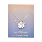 Capricorn Stargazer Necklace in Silver