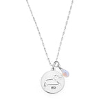 Leo Stargazer Necklace in Silver