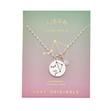 Libra Stargazer Necklace in Silver
