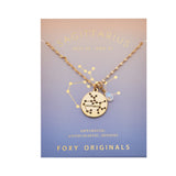 Sagittarius Stargazer Necklace in Gold
