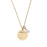 Scorpio Stargazer Necklace in Gold