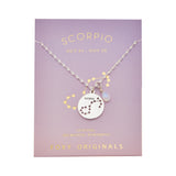 Scorpio Stargazer Necklace in Silver