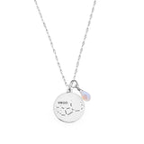 Virgo Stargazer Necklace in Silver