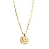 Stay Strong Necklace in Gold