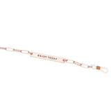 Hello Sunshine Sunglass Chain in Rose Gold