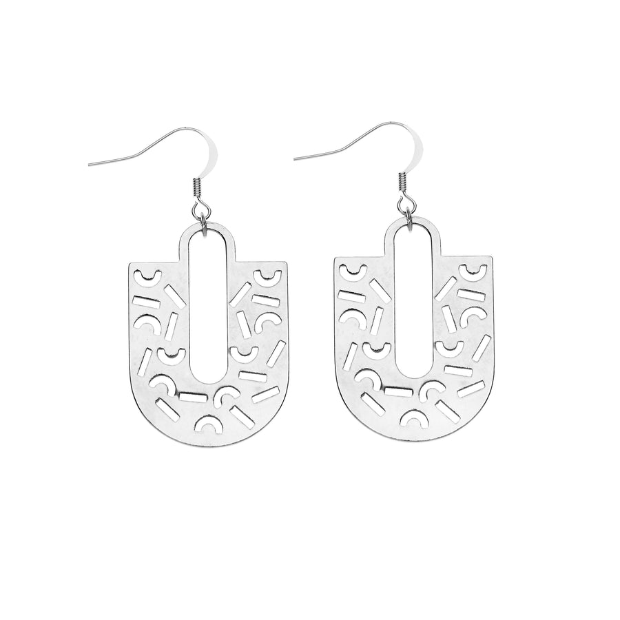 Tivoli Earrings in Silver