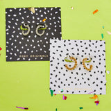 Petit Twisted Hoop Earrings in Gold