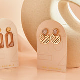 Zelda Earrings in Silver