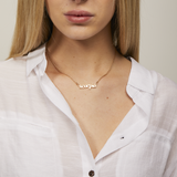 Scorpio Zodiac Necklace in Gold