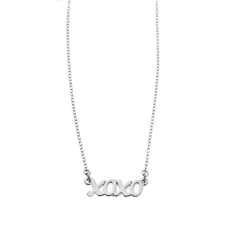Xoxo Necklace in Silver